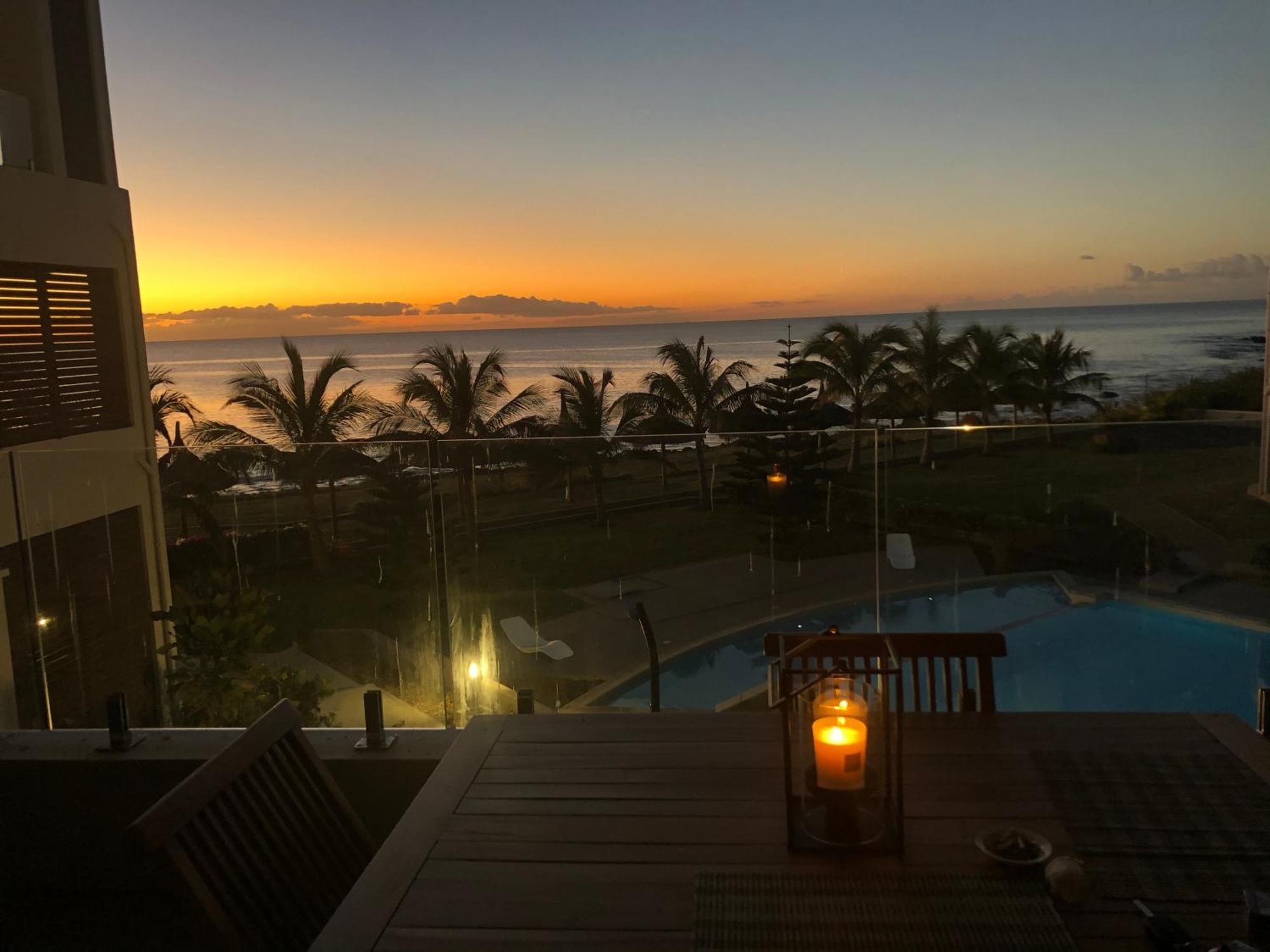 Magnificent Sea-View Apartment Flic-en-Flacq 外观 照片